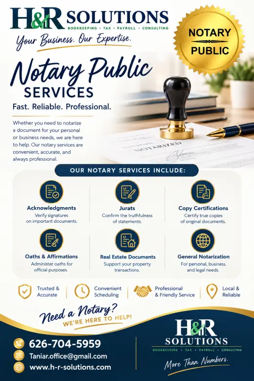 Mobile Notary Public