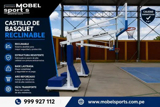 Tablero de básquet resistente para exteriores e interiores / mobel sports