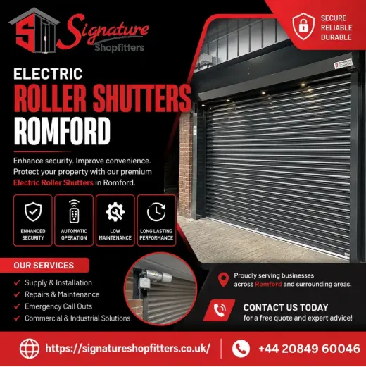 Persianas Eléctricas Premium en Romford