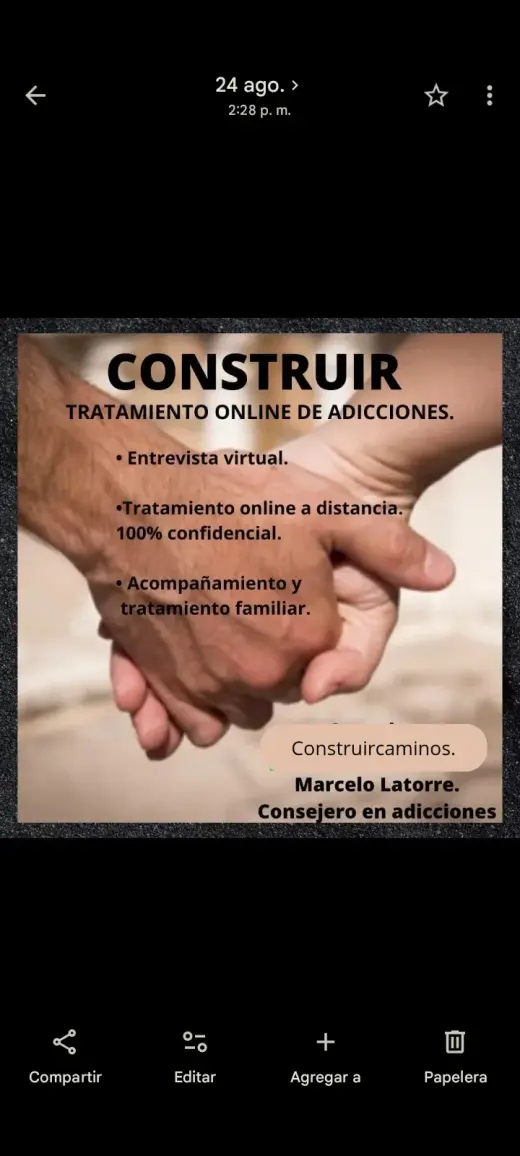 Terapia online de Adicciones.