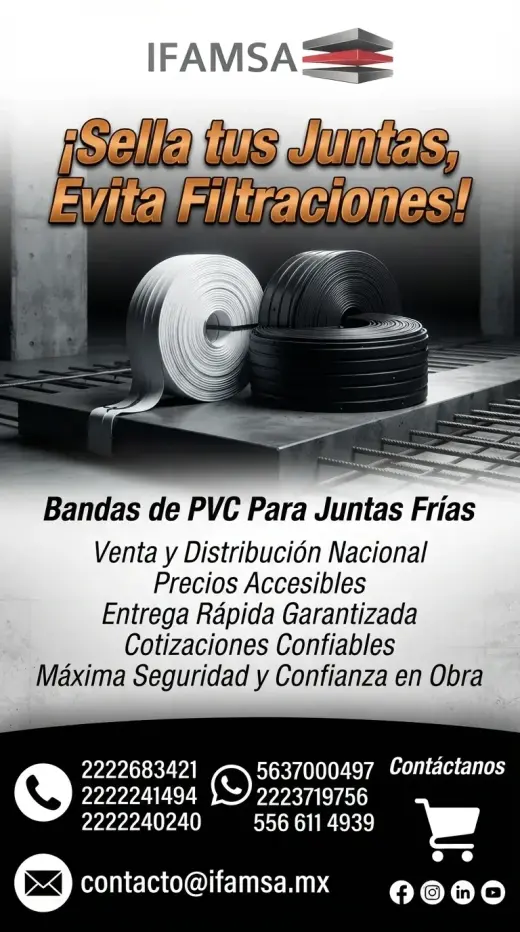 BANDA PVC BLANCA