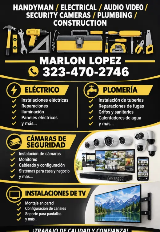 Servicios Profesionales de Reparaciones y Electricidad