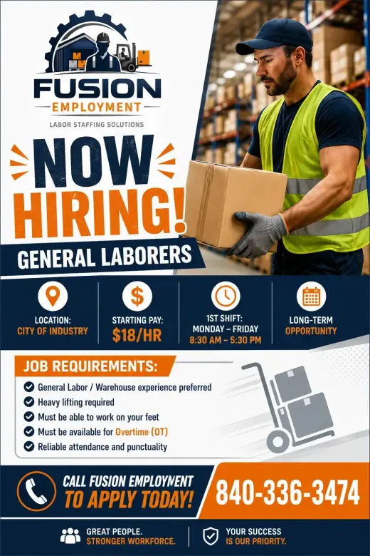 Warehouse General Labor