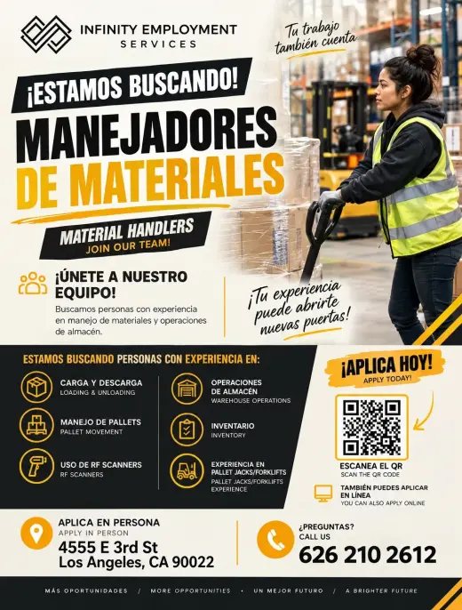 MANEJADORES DE MATERIALES