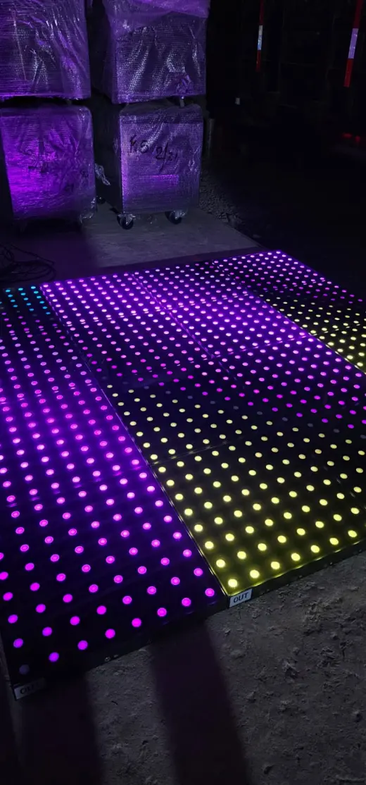 venta de Pista de baile Led de distintos tamaños