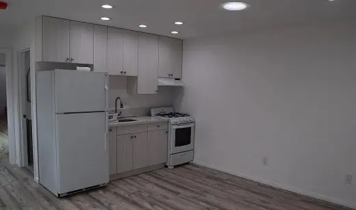 Apartamento privado de un dormitorio cerca de la