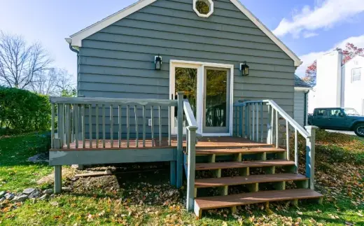 This charming and perfect blend of village convenience and peaceful living.