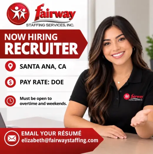 Now hiring a Recruiter!!