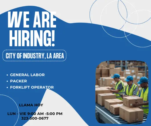 NOW HIRING