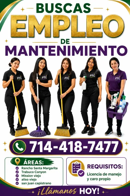 Trabajo aqui en orange county