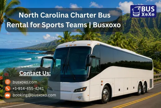 North Carolina Charter Bus Rental for Sports Teams | Busxoxo