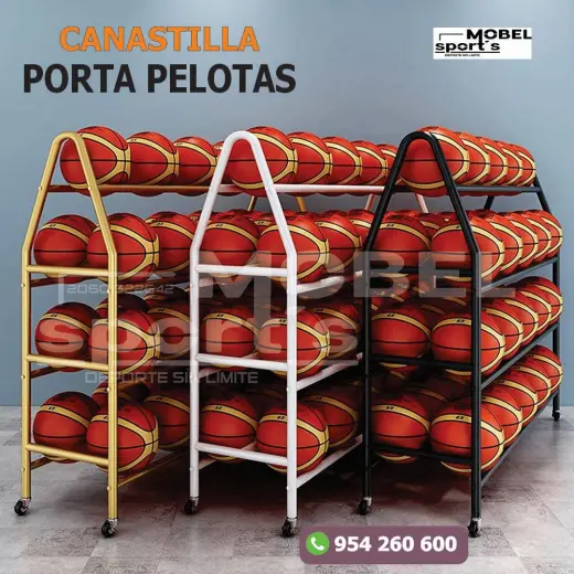 Estante para Balones de Baloncesto