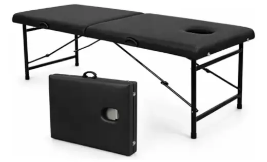 Mesa de Masaje Portátil con Funda de Transporte