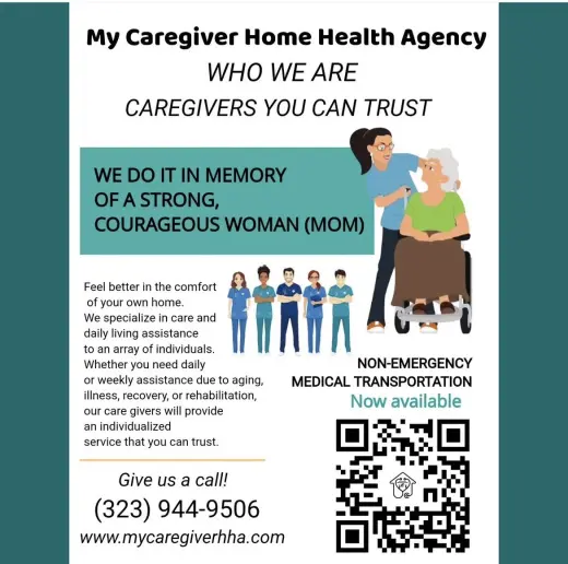 My caregiver home health agency