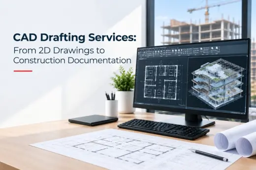 CAD Drafting Services: From 2D Drawings to Construction Documentation