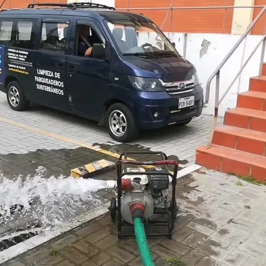 Aspirado de inundaciones Quito