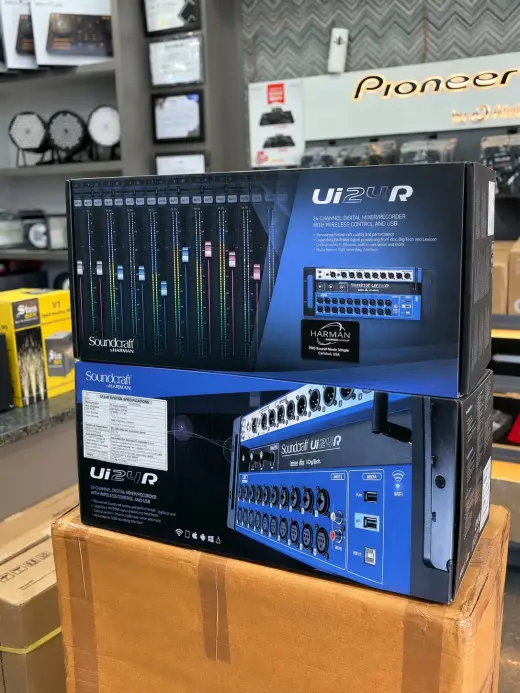 Behringer X32, Midas M32, Soundcraft Ui24R, Yamaha TF1, Yamaha MG16XU,