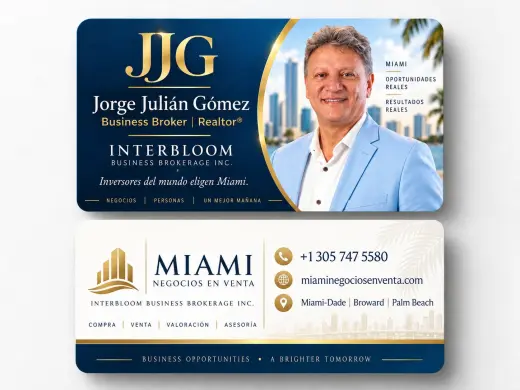 Venta de negocios en Doral, Florida