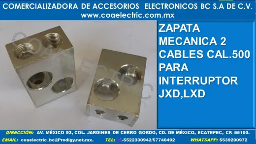 ZAPATA PARA INTERRUPTOR TERMOMAGNETICO COMPATIBLE CON JXD Y LXD