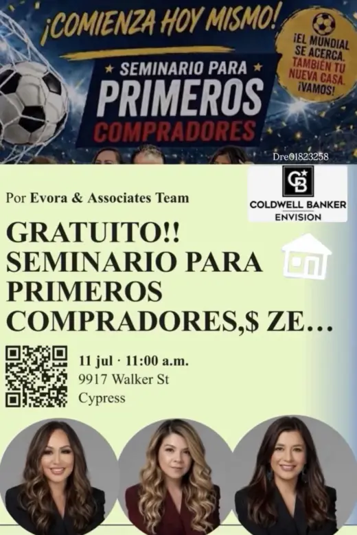 seminario para primeros compradores!!