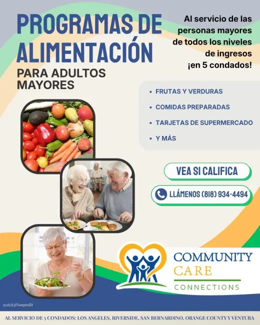 Programa de comida para adultos mayores