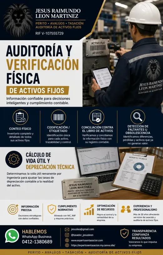 Avalúos Profesionales y Certificados de Inmuebles, Terrenos y Maquinarias