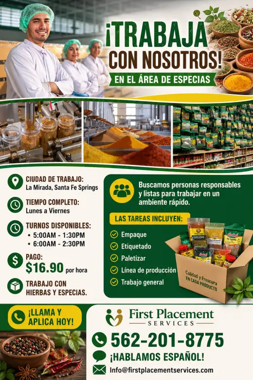 Trabajo General en La Mirada!