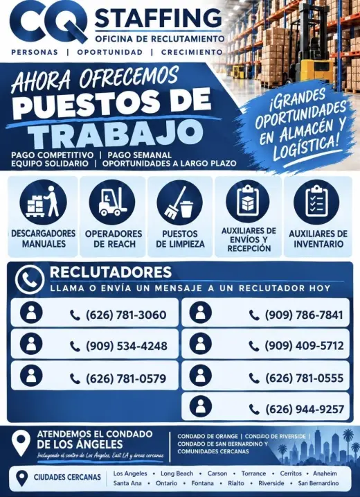 Trabajo en bodegas