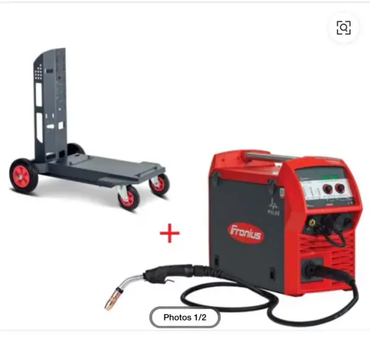Máquina de Soldadura Fronius Pulse con Carro