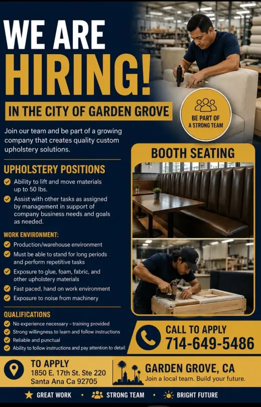 Ulphostery Help wanted