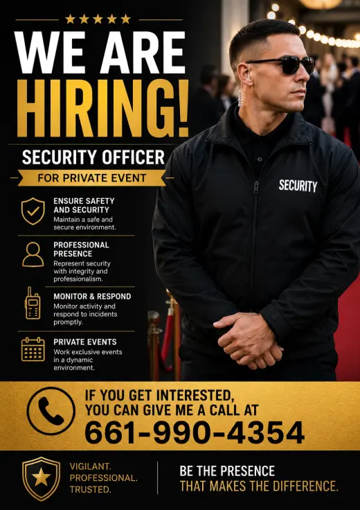 Buscas Empleo de guardia