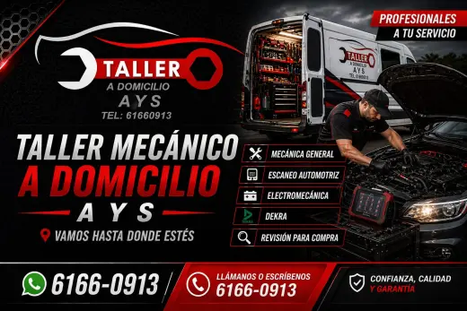 Taller mecánico a domicilio AYS