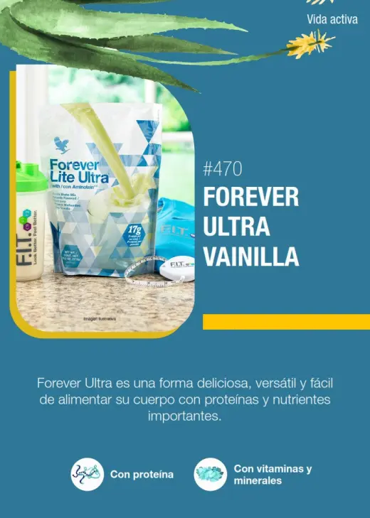 Mantén tu vitalidad proteinas