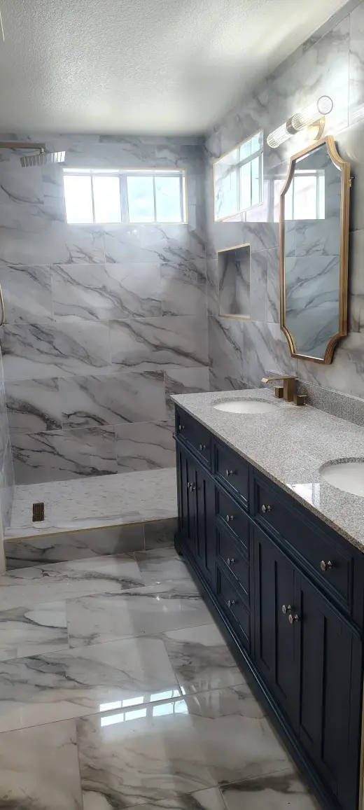 TILE SHOWER INSTALACION