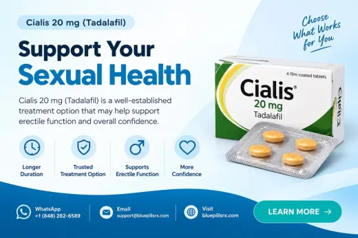 Cialis 20 mg Tablet Price and Purchase