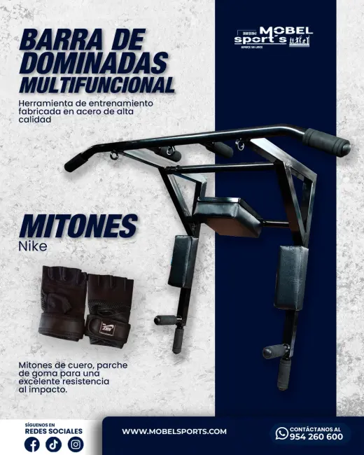 Barra de dominadas multifuncional / mobel sports