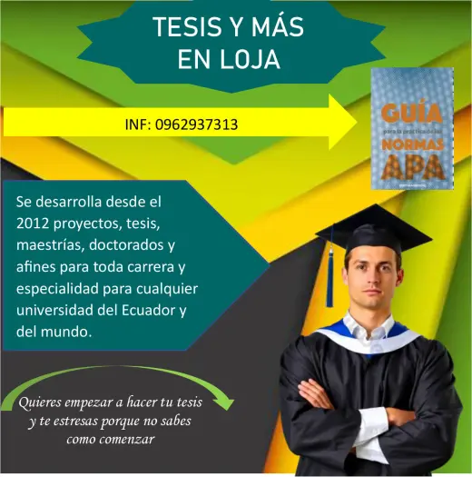 TESIS EN ECUADOR Y LOJA