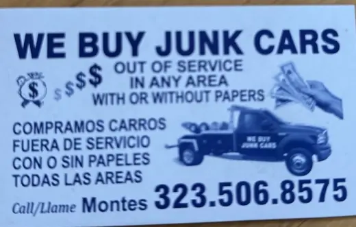 Compramos Carros Para Junk