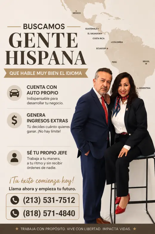 Buscamos gente hispana