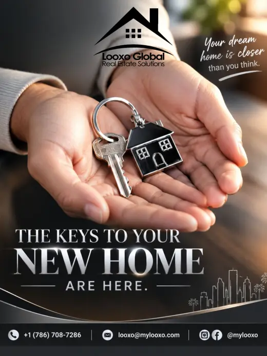 THE KEYS TO YOUR NEW HOME ARE HERE