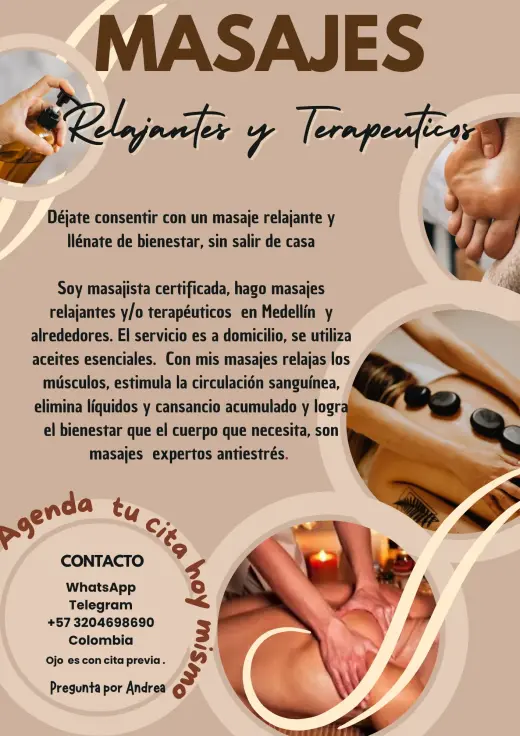Masajes Relajantes y Terapéuticos a Domicilio