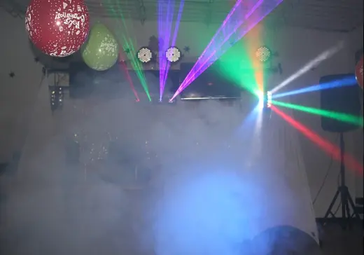 Alquiler máquina de humo para eventos
