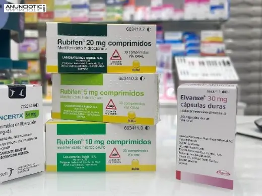 Rubifen y Orfidal de la mejor calidad de Rubio disponible