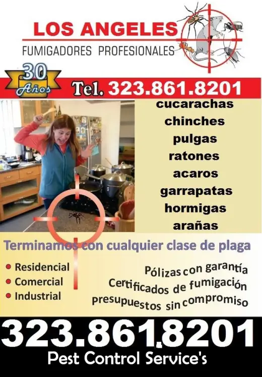 PEST CONTROL SERVICES - FUMIGACIONES L.A.-