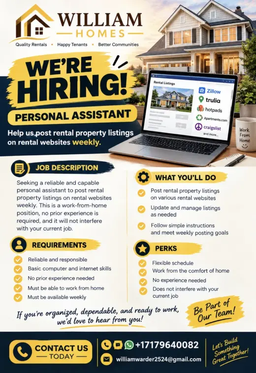 Work From Home!