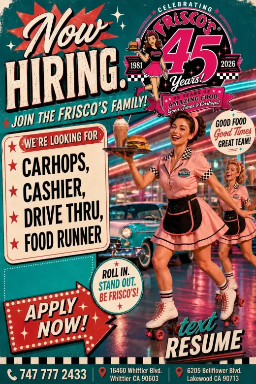 Cashier/Carhop