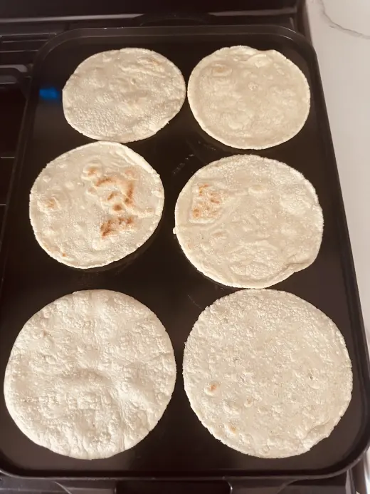 Handmade tortillas