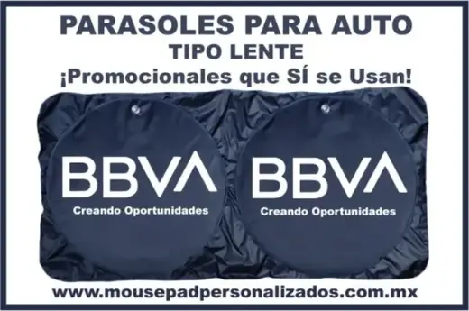 PARASOLES PARA AUTO IMPRESOS