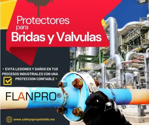 SAFETY SPRAY SHIELDS FLANPRO