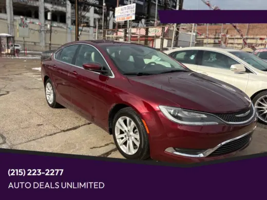 2016 Chrysler 200 Limited Platinum